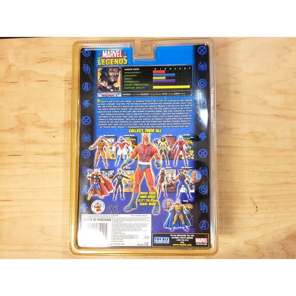 🗨🧬 ToyBiz Marvel Legends Age of Apocalypse WEAPON X (NO Giant Man BAF) 🧬🗨 - Picture 2 of 2